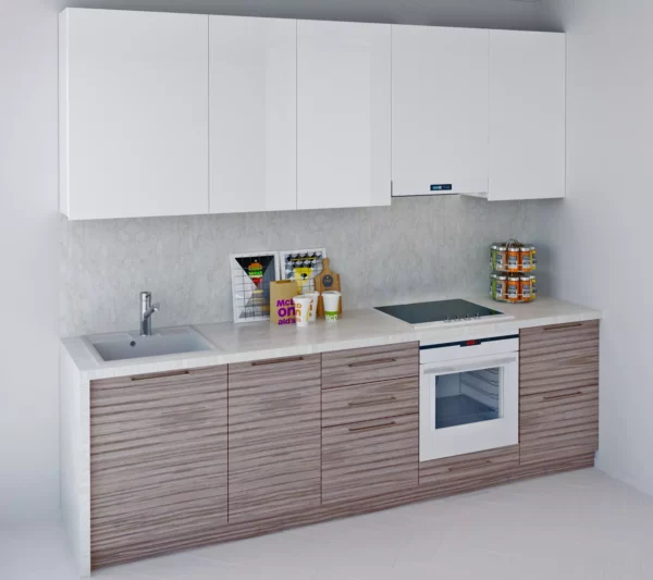 Белая глянцевая кухня в интерьере – дизайн с фото